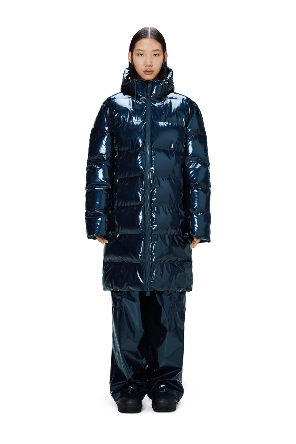 Alta Longer Puffer Jacket, Spill