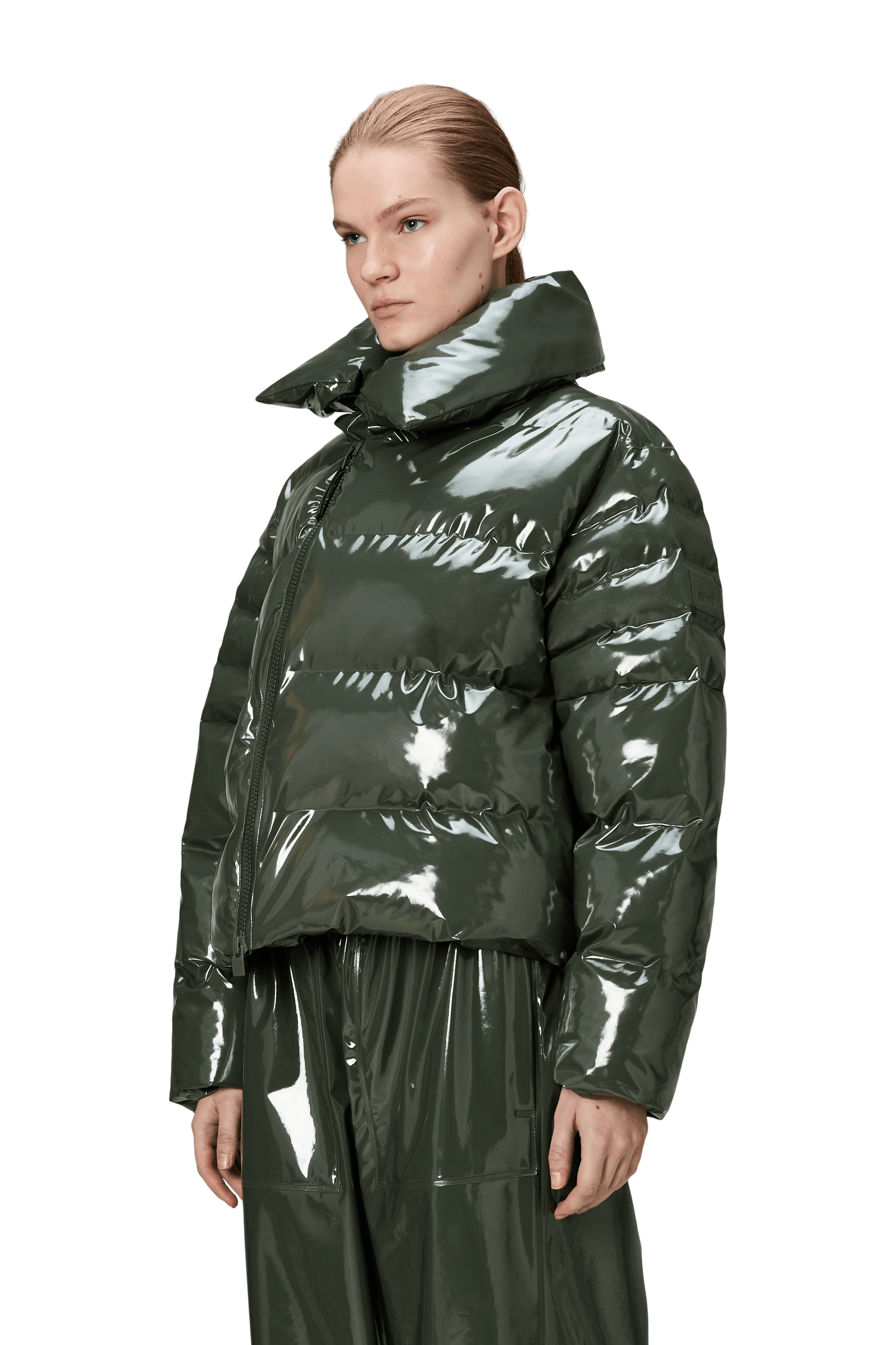 Alta Vision Short Puffer Jacket, Swamp