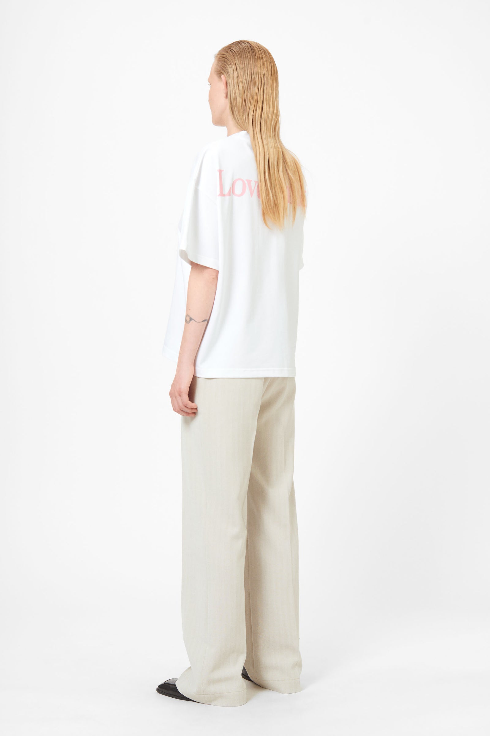 Aria T-Shirt, Pink Logo