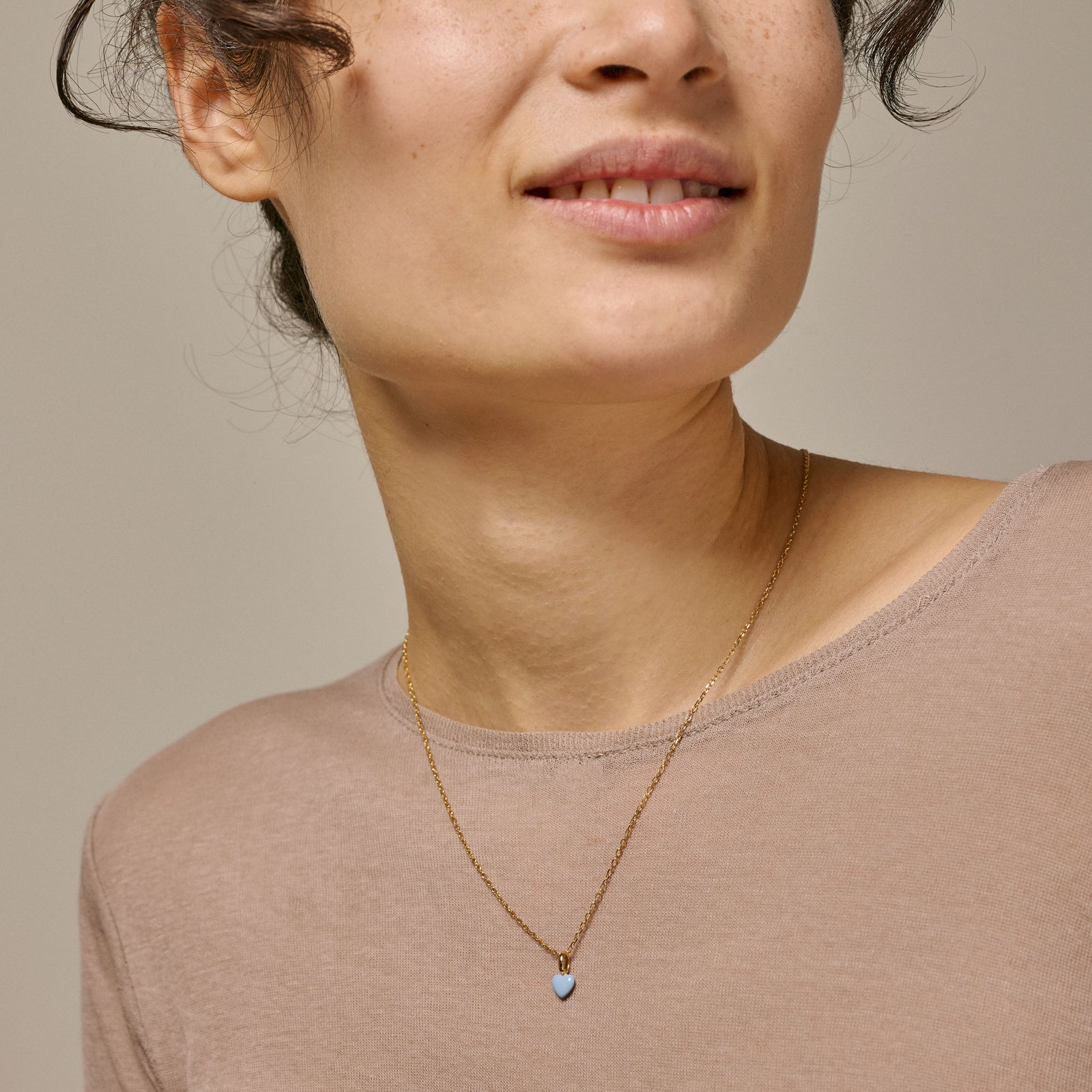 Necklace, Amore, Blue