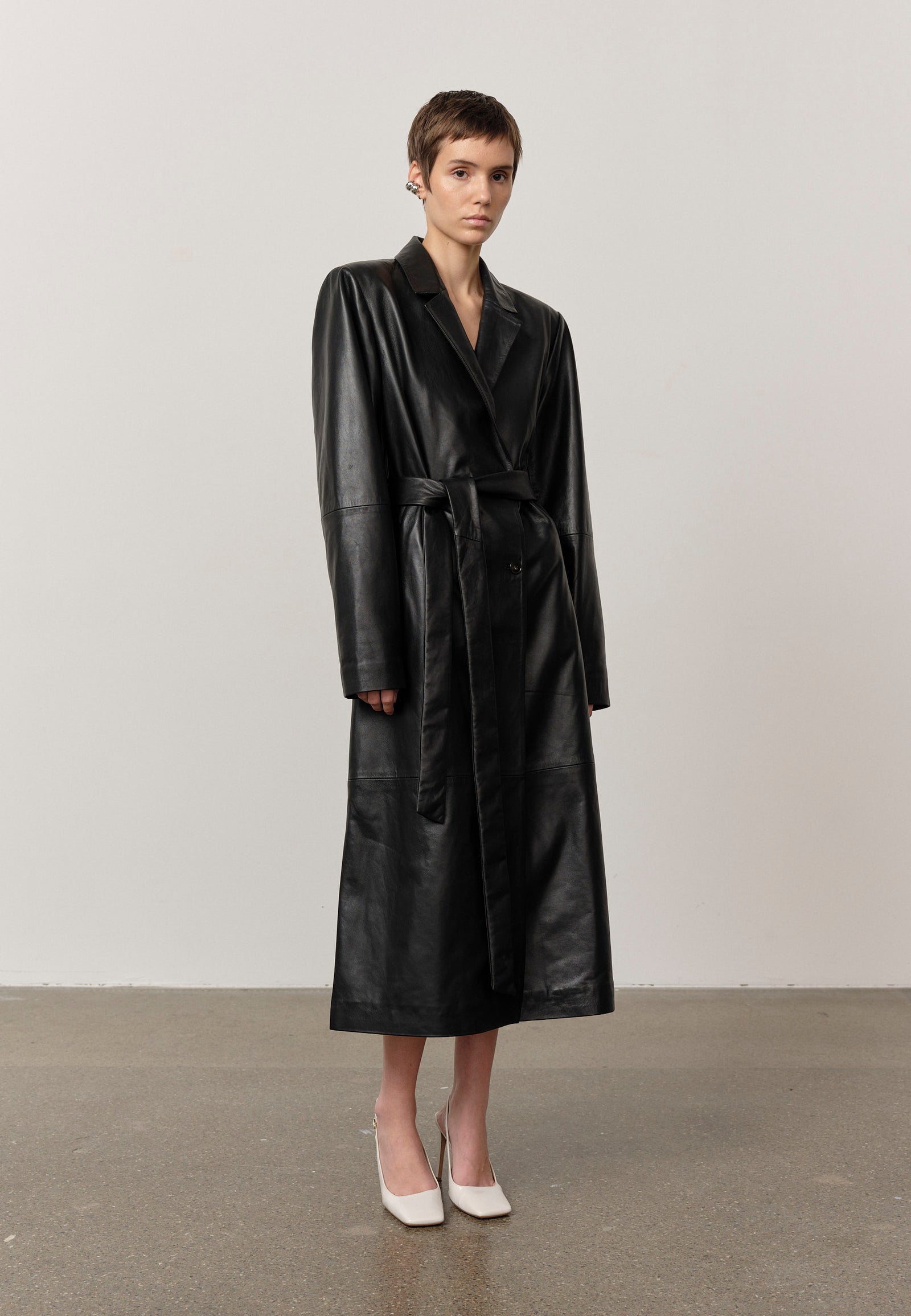 Philine Leather Coat