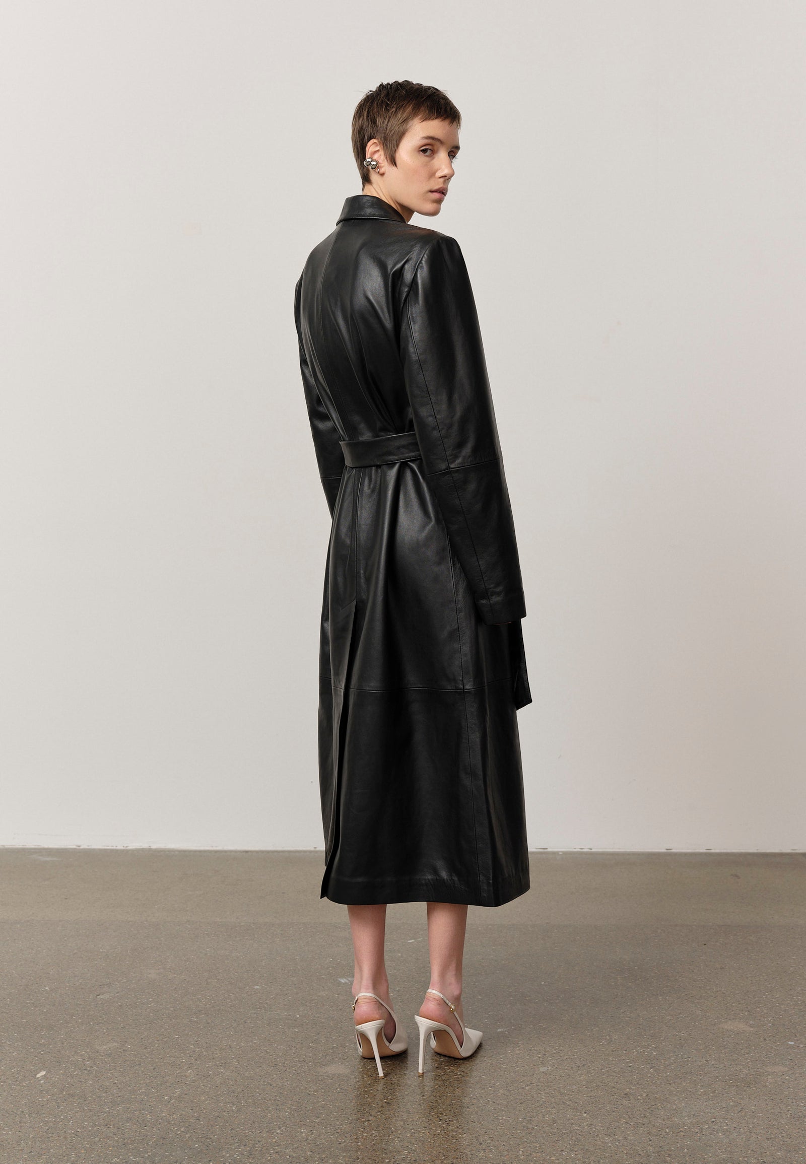 Philine Leather Coat