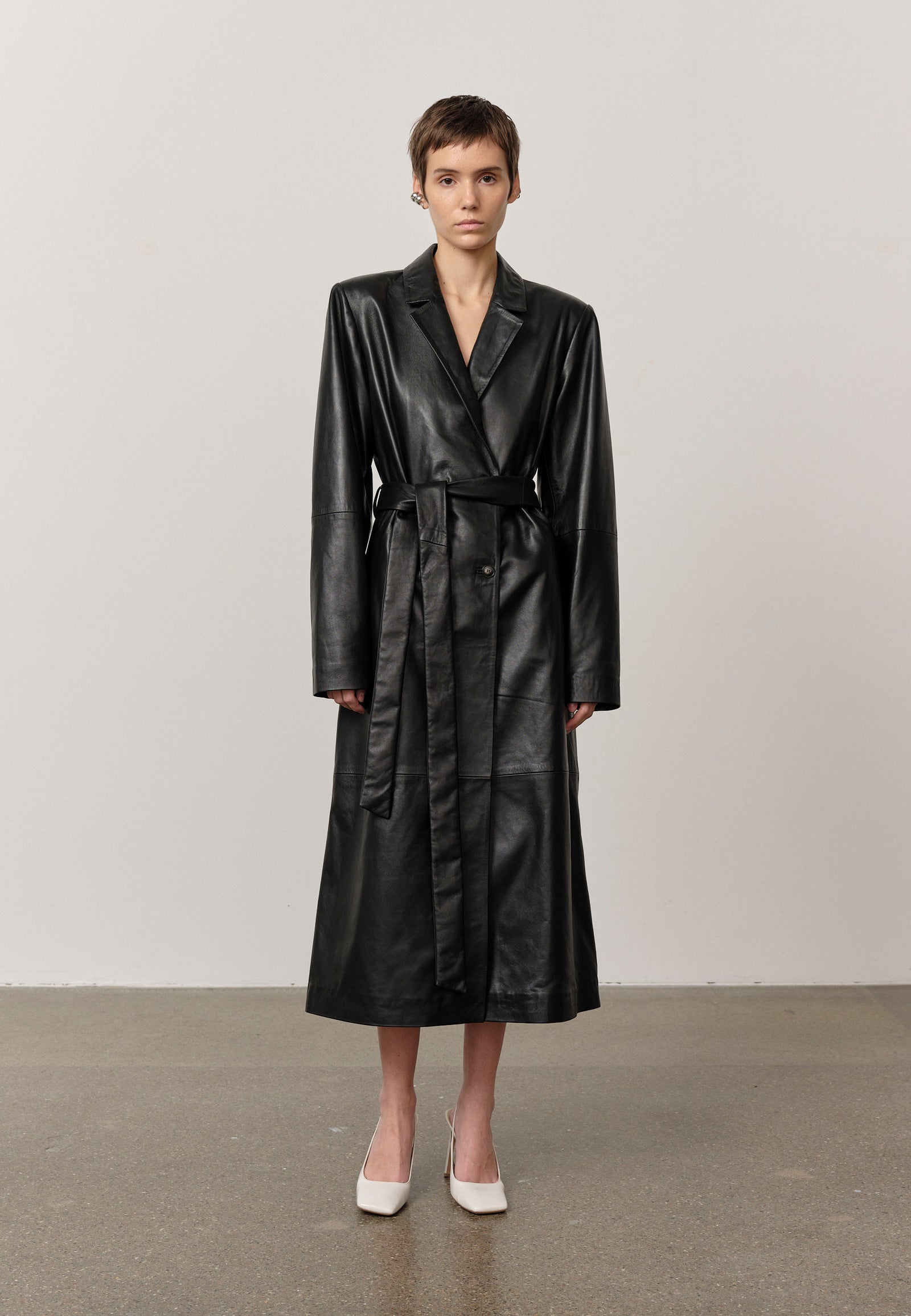 Philine Leather Coat