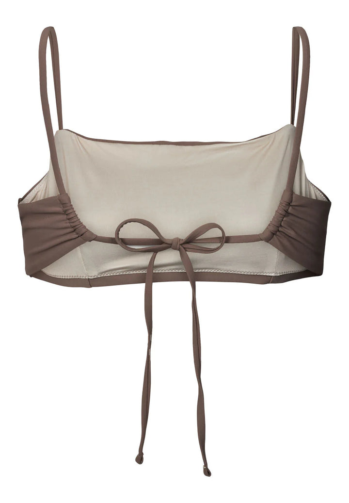 Bikini Top Bandeu Bay,Walnut