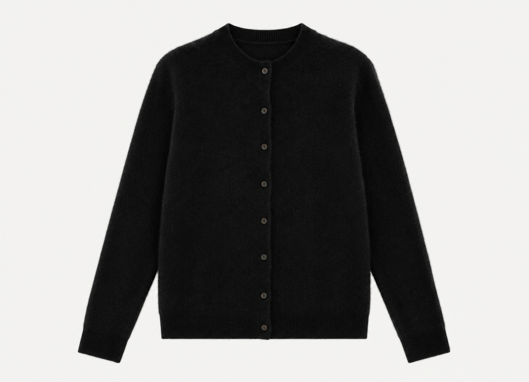 Roselle Knit Cardigan - Black
