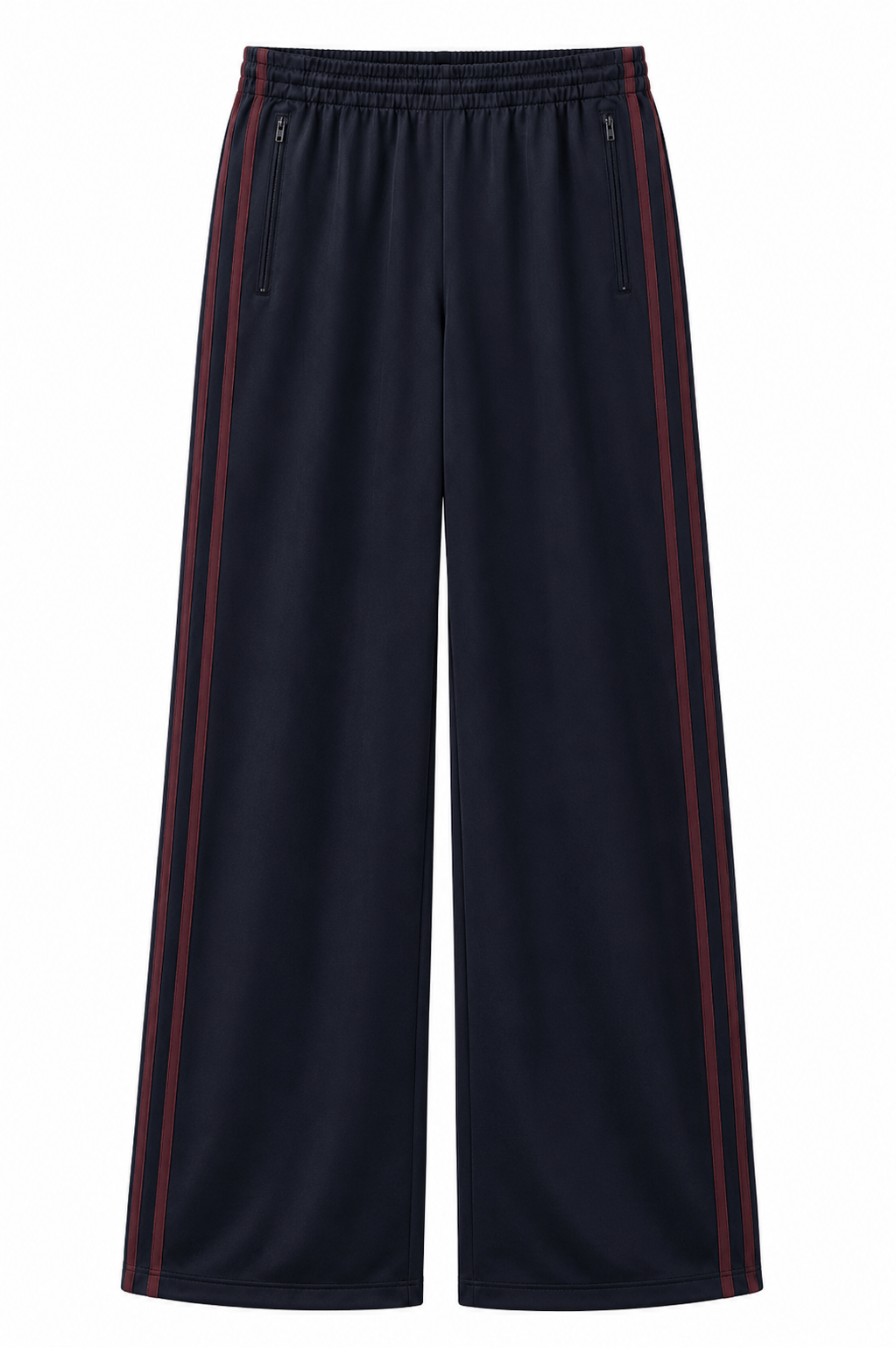 Mia Pants, Navy/Wine