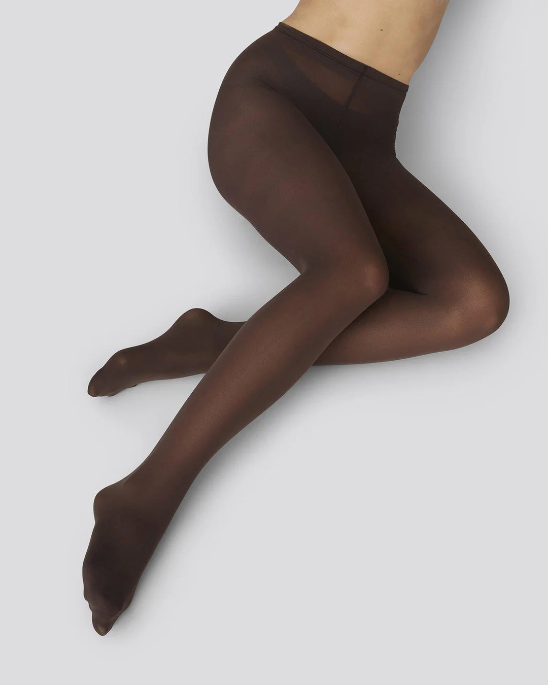 Olivia Premium Tights - Dark Brown