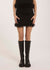 Feather mini skirt