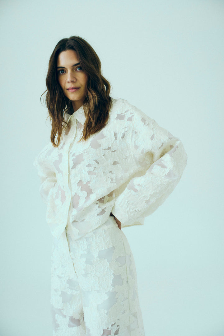 Burna Shirt, Ivory