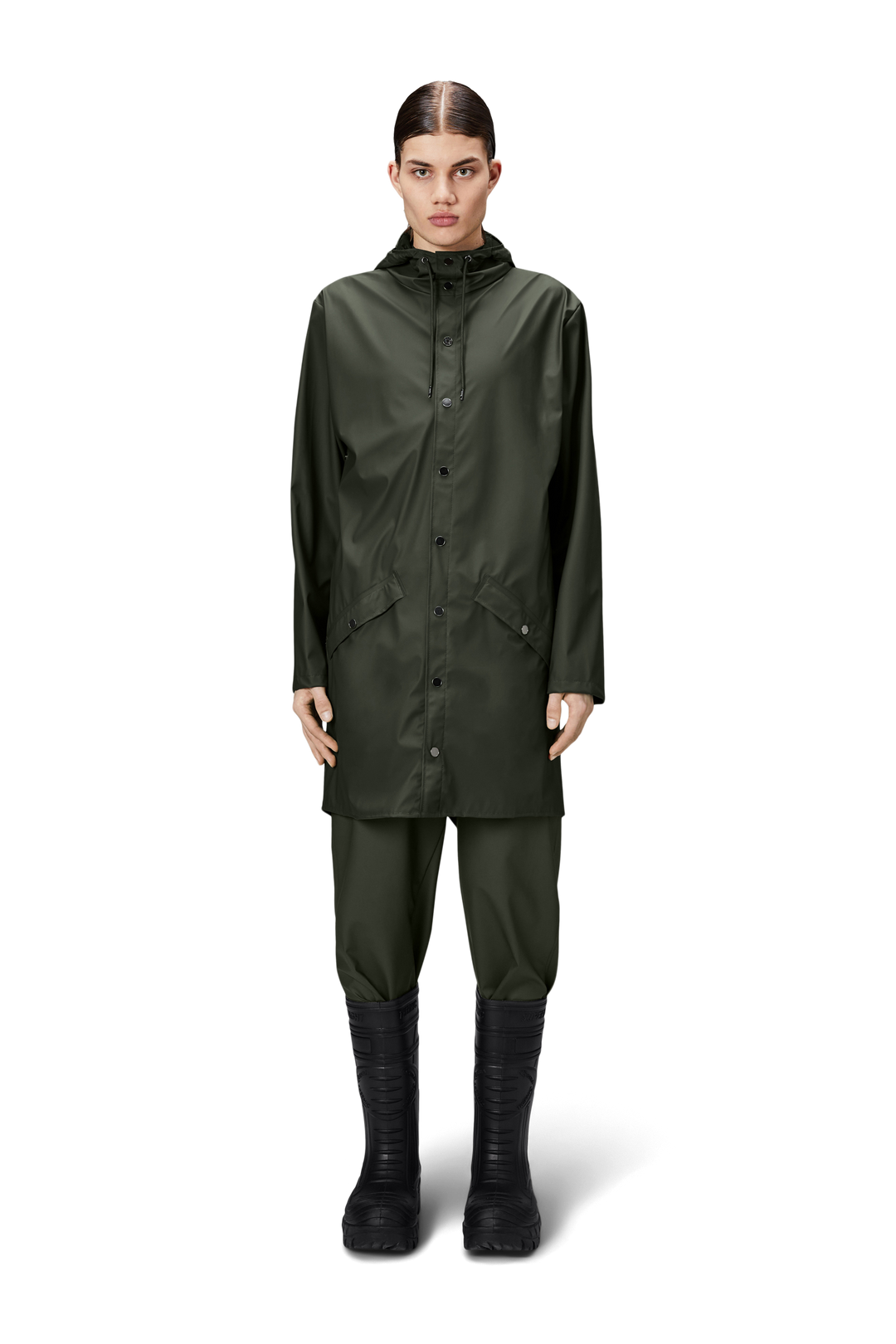 Long Jacket, Green