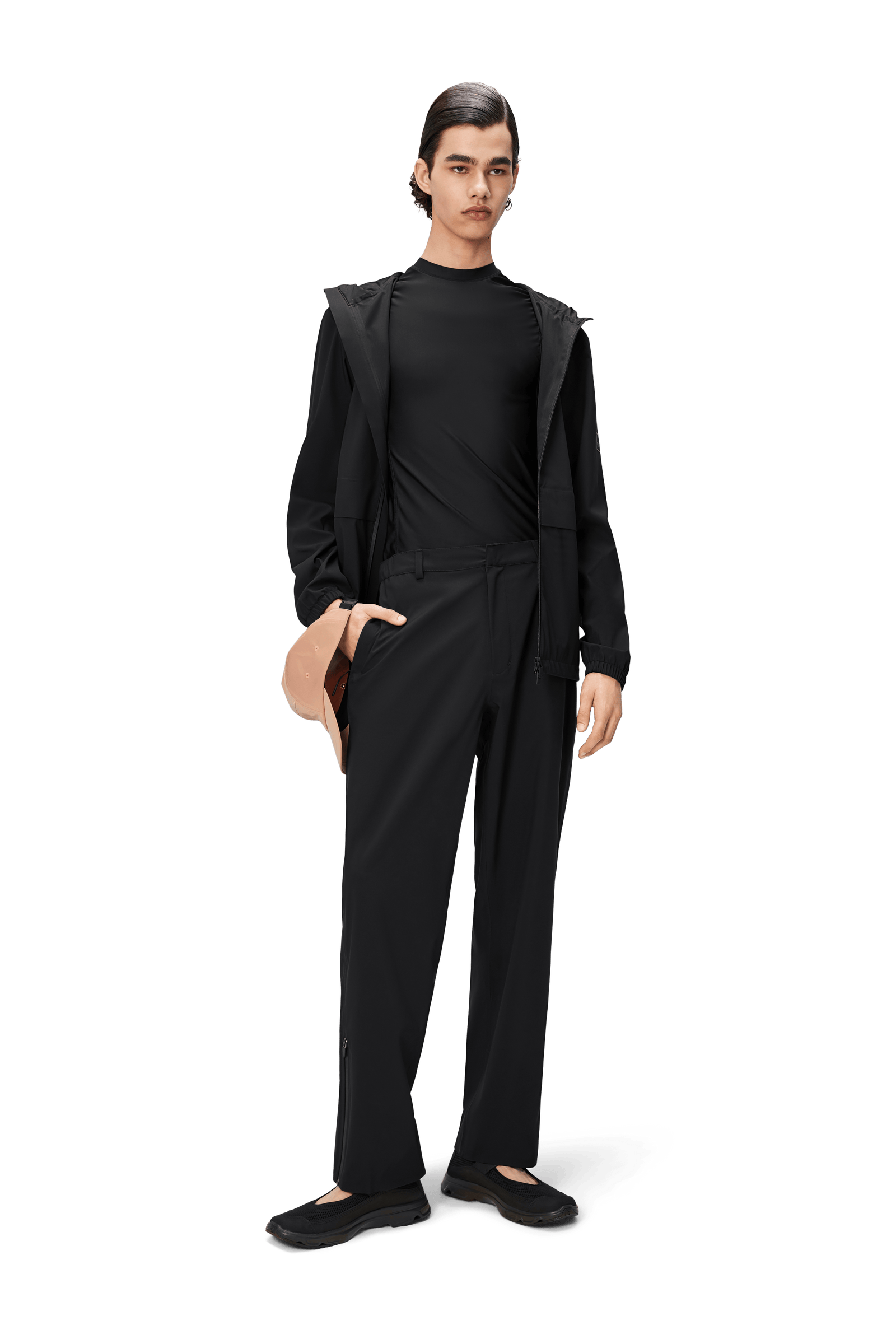 Suva Hardshell Pocket Jacket, Black