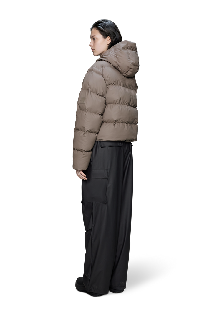 Alta Short Puffer Jacket - Cinder