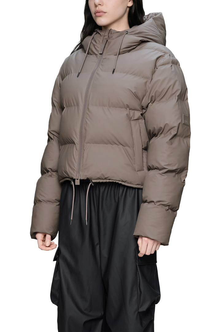 Alta Short Puffer Jacket - Cinder
