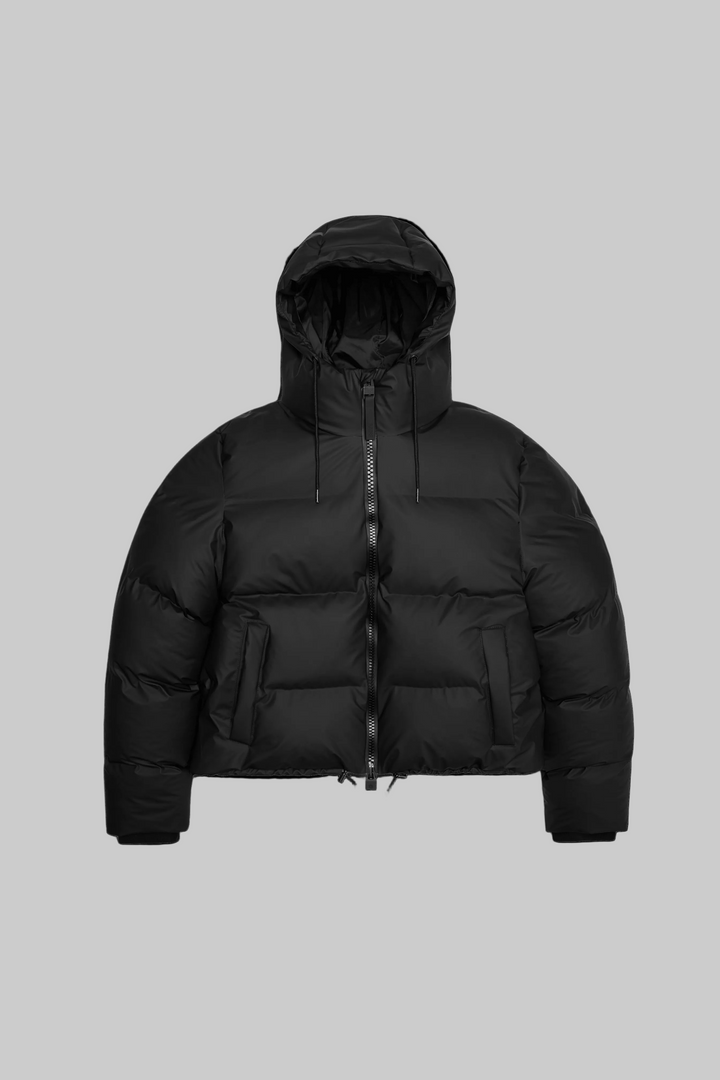 Alta Short Puffer Jacket - Black