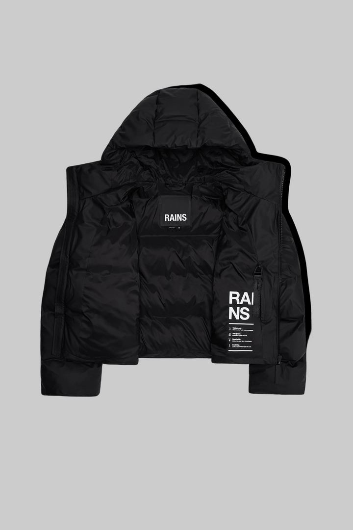 Alta Short Puffer Jacket - Black