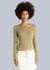 Knitted Boat Neck Top