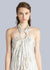 Crinkle Satin Cut-Out Maxi Dress