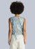 Asymmetric Ruffle Top, Water Print