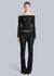 Jacquard Flared Trousers
