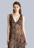Crinkle Chiffon Midi Dress