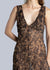 Crinkle Chiffon Midi Dress