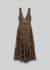Crinkle Chiffon Midi Dress