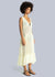 Chiffon V-Neck Midi Dress