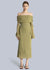 Off Shoulder Knitted Maxi Dress