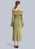 Off Shoulder Knitted Maxi Dress