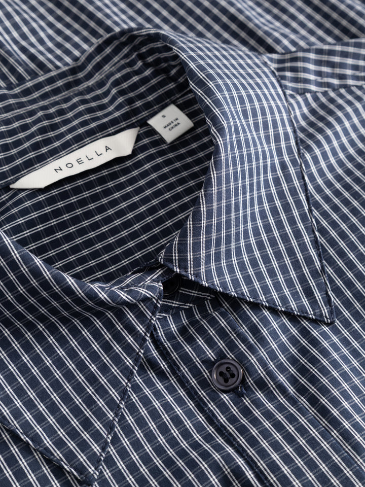Marlon Shirt - Navy Check