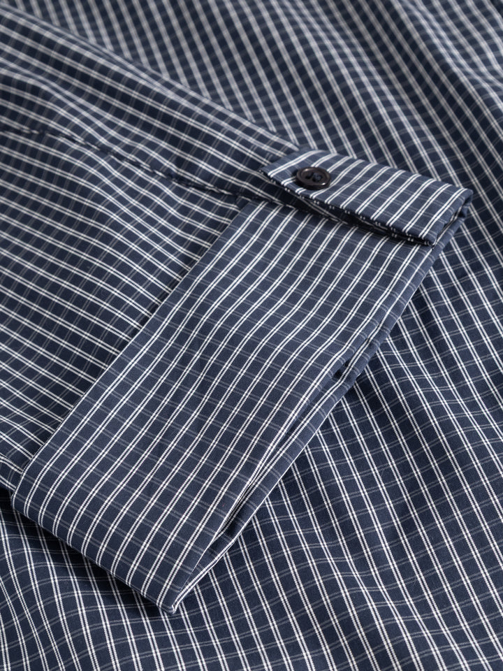 Marlon Shirt - Navy Check