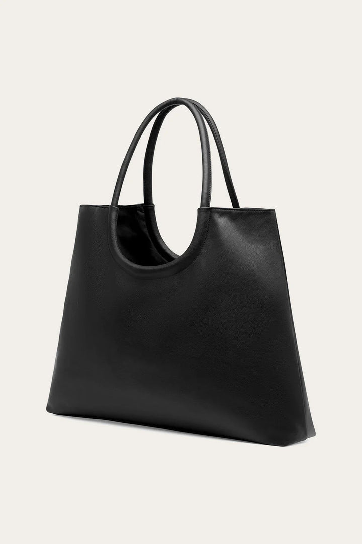 Alberta Leather Bag - Black