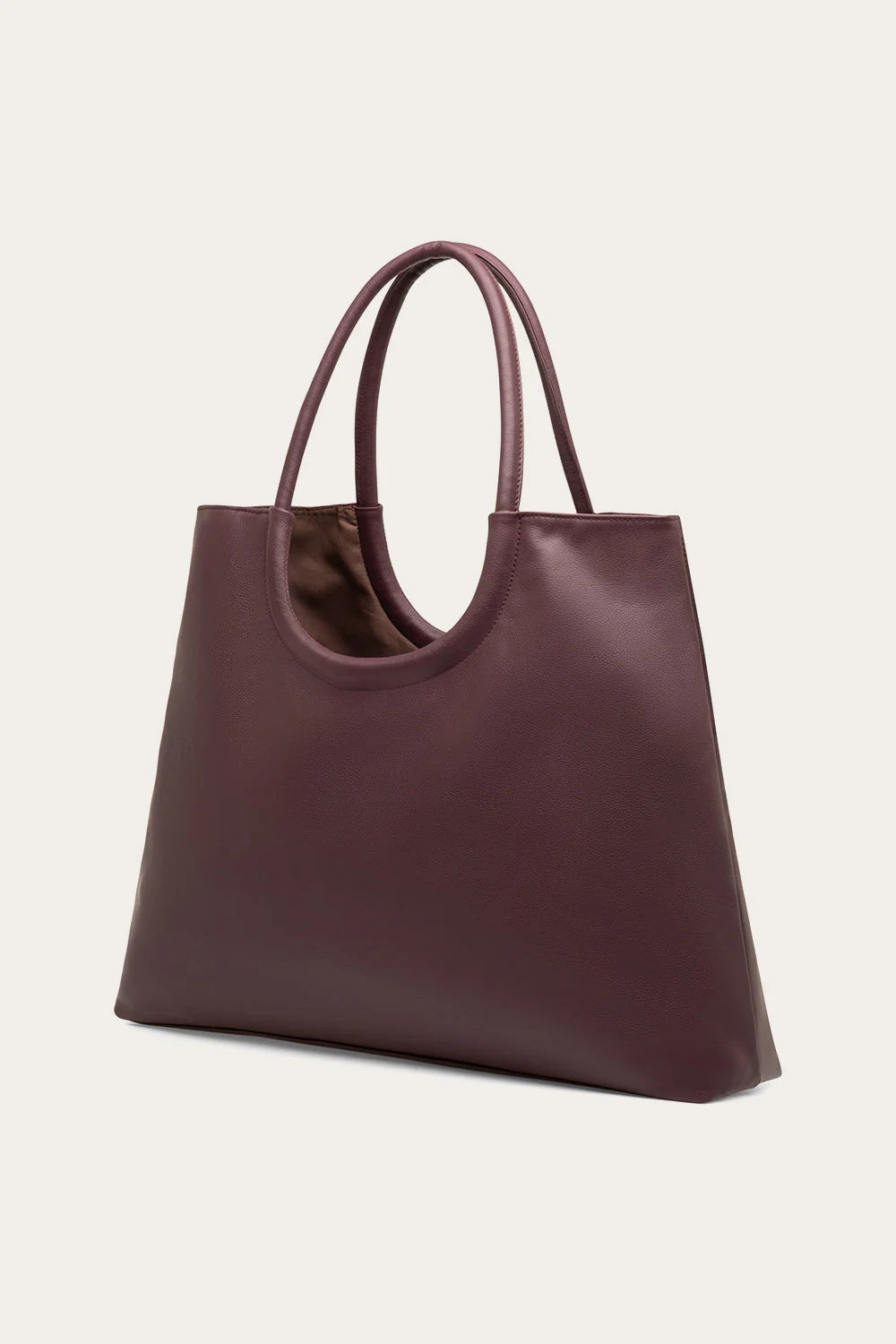 Alberta Leather Bag - Burgundy