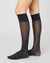 Eira Petite Dots Knee-Highs - Black