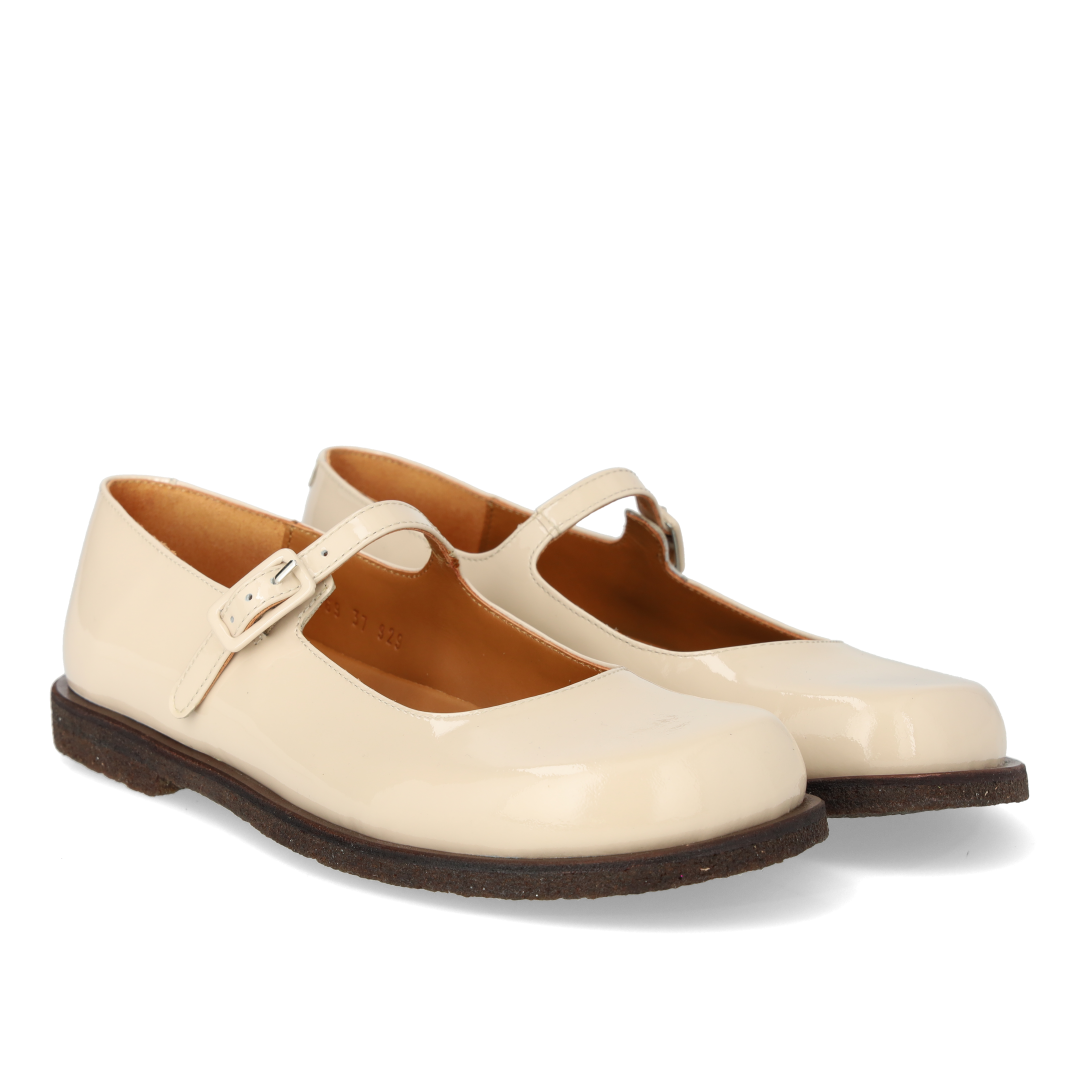 Ballerina spacious fit, Beige