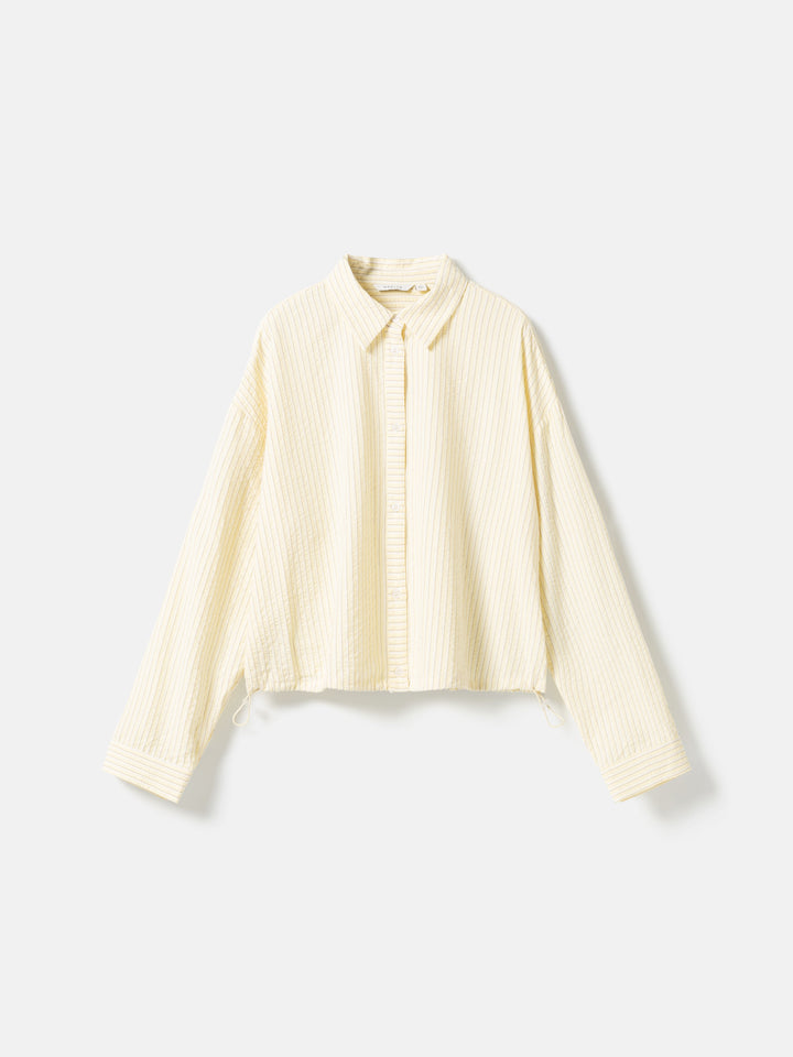 Nila Shirt, Butter Stripe