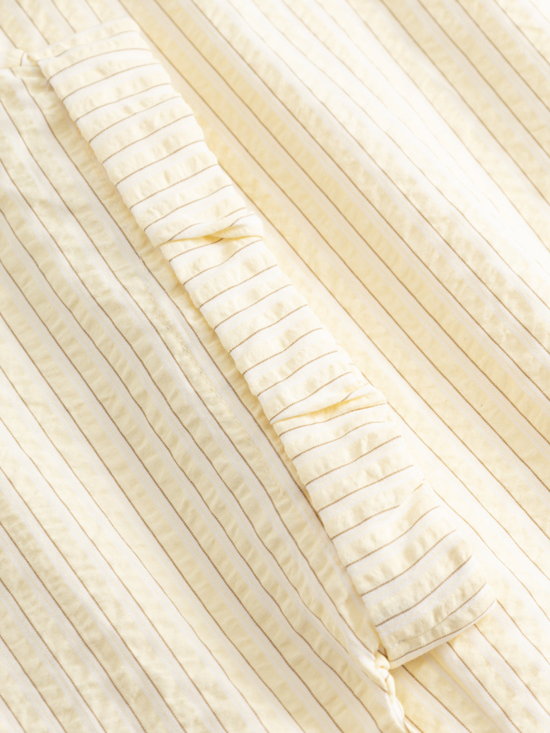Norma Blouse - Butter Stripe