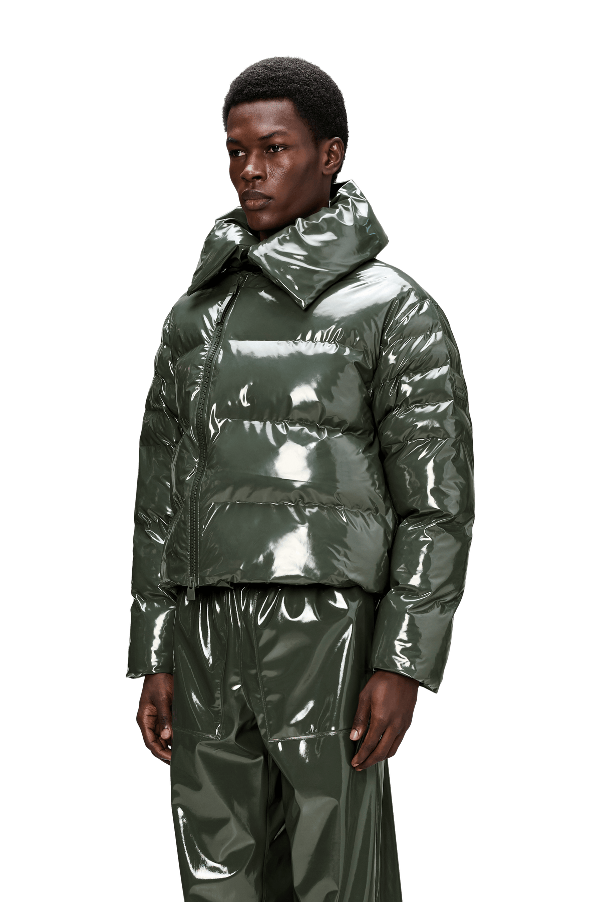 Alta Vision Short Puffer Jacket, Swamp