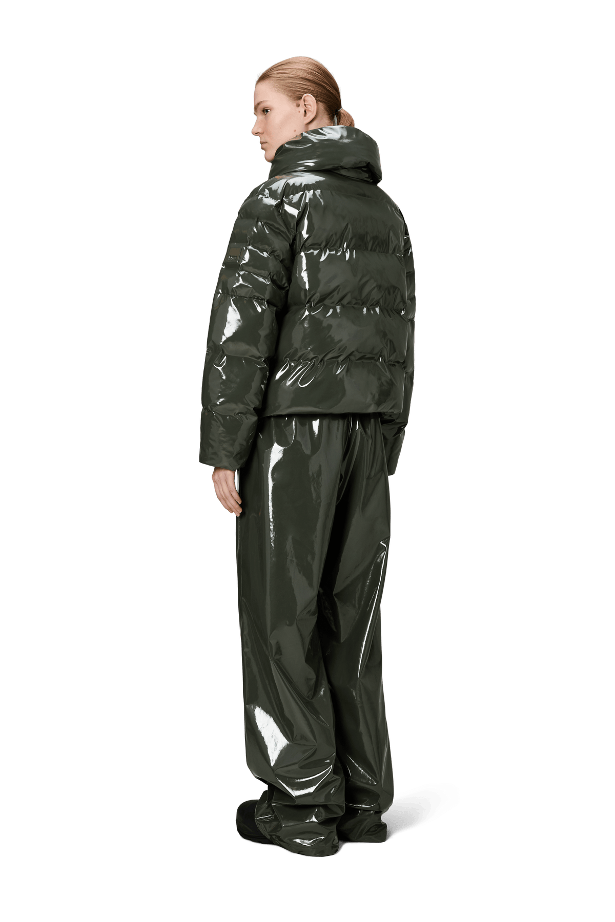 Alta Vision Short Puffer Jacket, Swamp