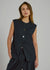 Kandria Waistcoat, Brown Pinstripe