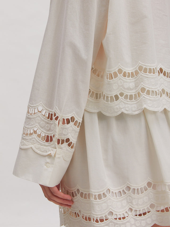 Sophia Blouse, White