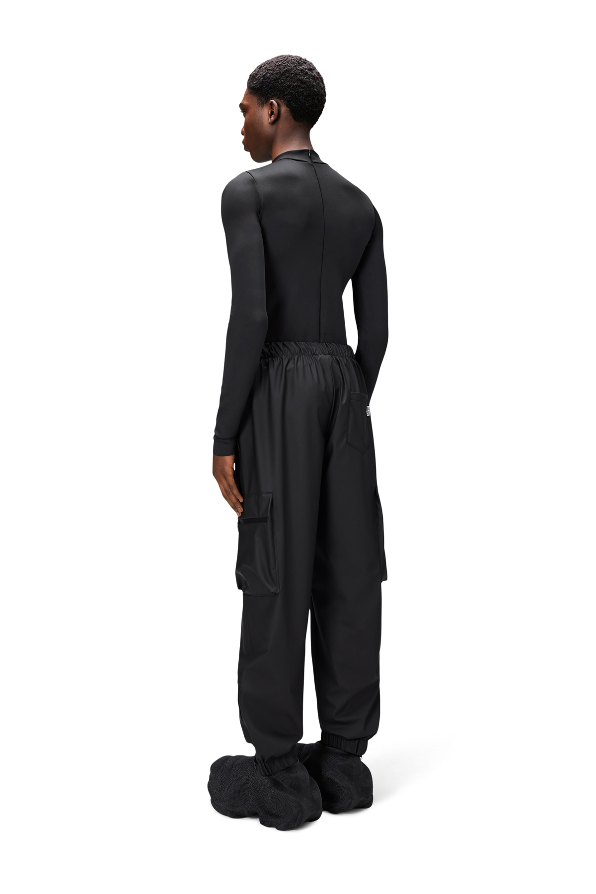 Cargo Rain Pants Regular W3, Black
