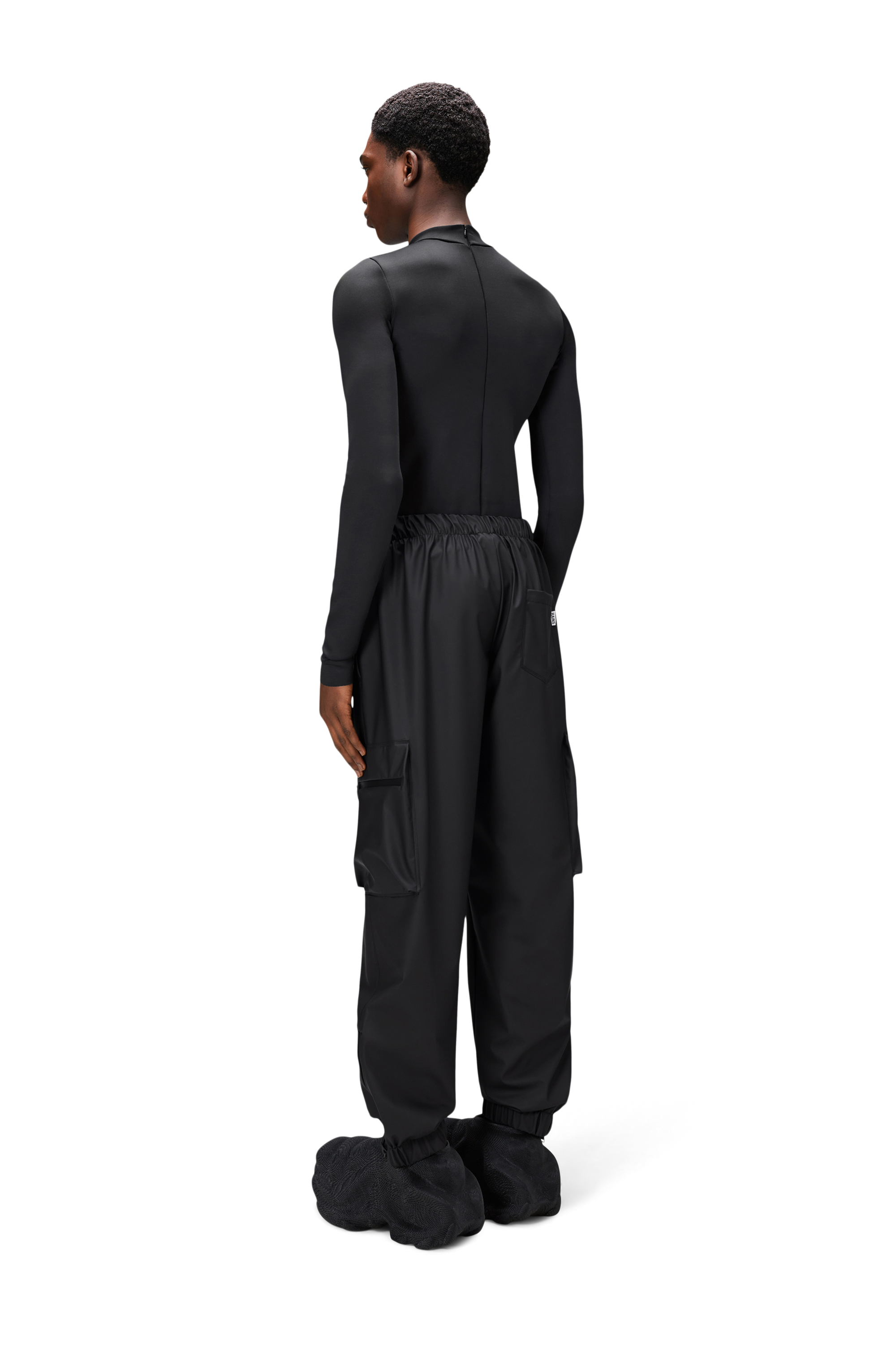 Cargo Rain Pants Regular W3, Black