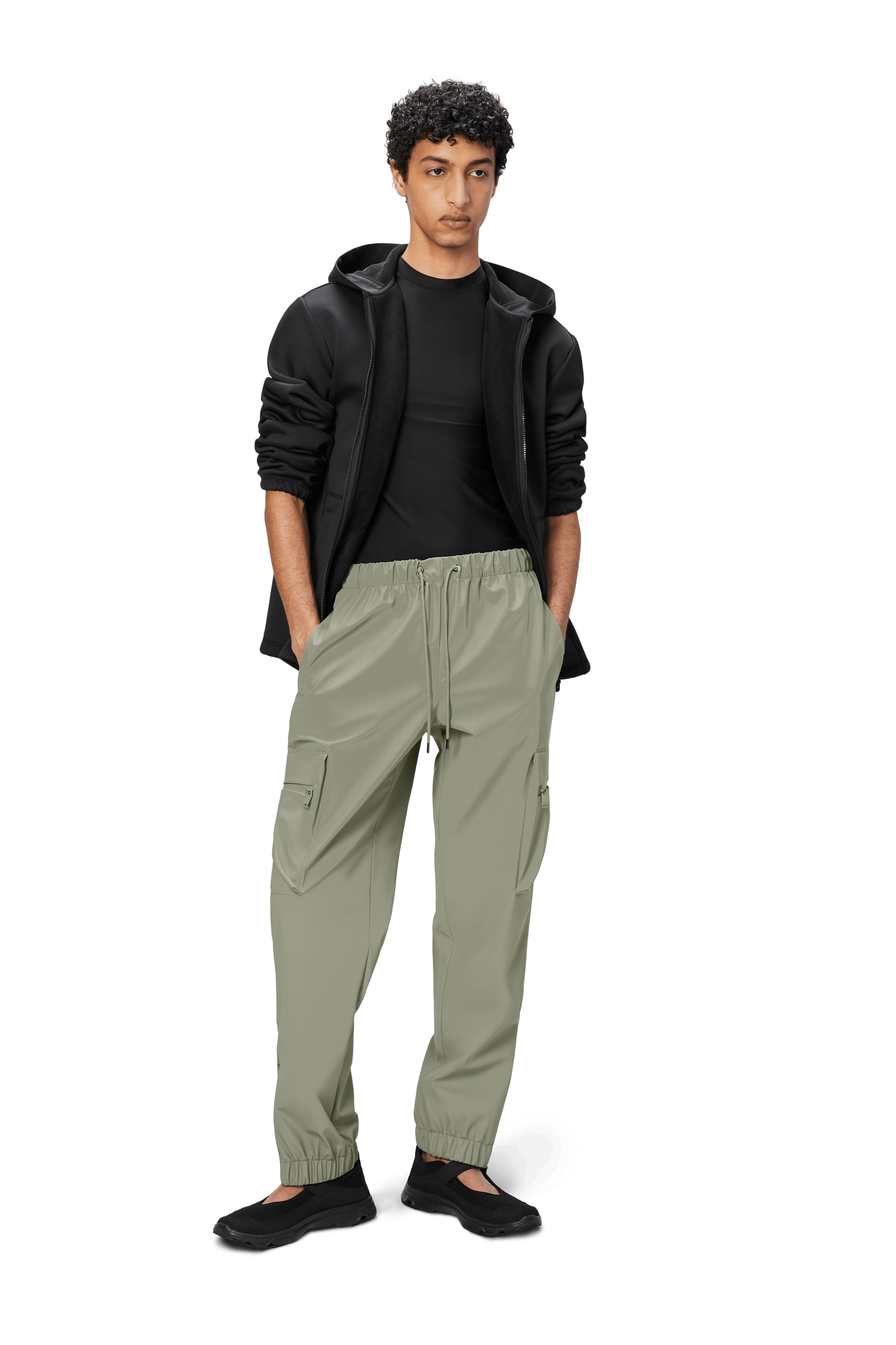 Cargo Rain Pants Regular, Drift