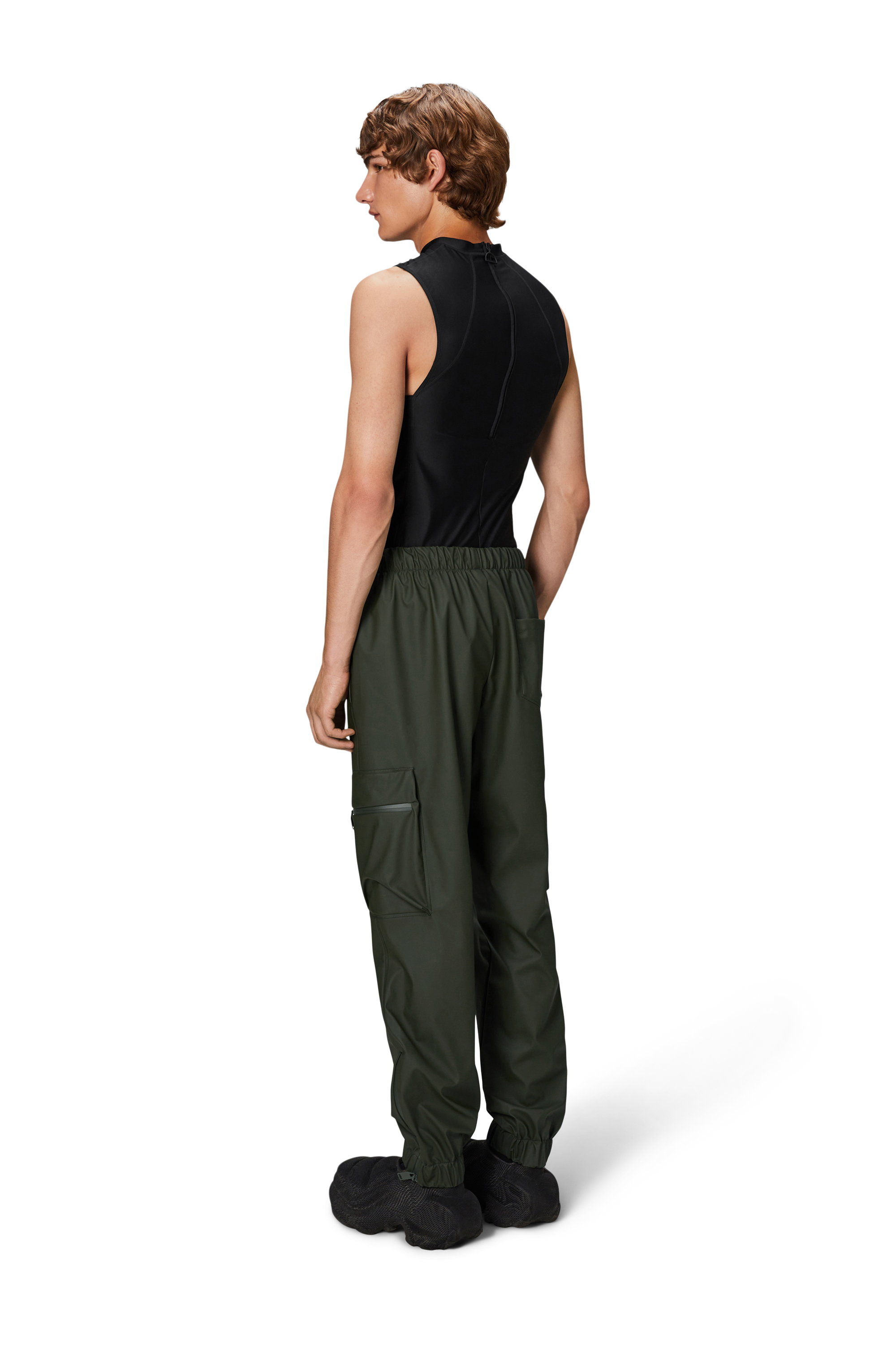 Cargo Rain Pants Regular W3, Green