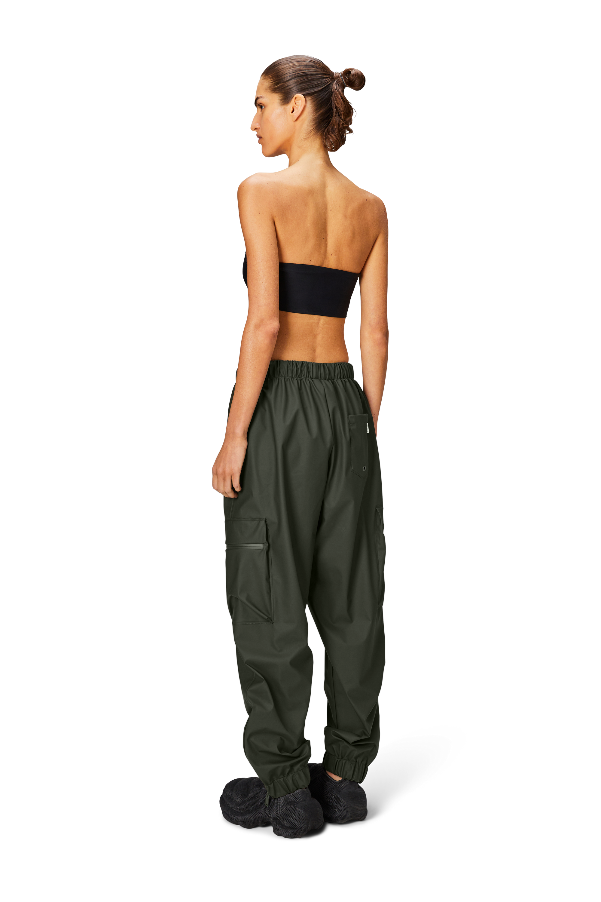 Cargo Rain Pants Regular W3, Green