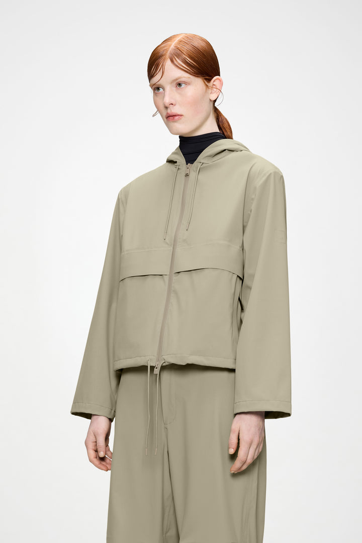 Suva Hardshell Short String W Jacket, Beige