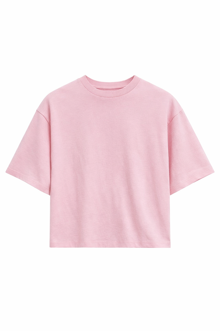 Enzo Boxy T-shirt, Cameo Pink