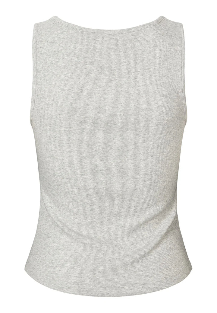 Elevate short top, Grey Melange