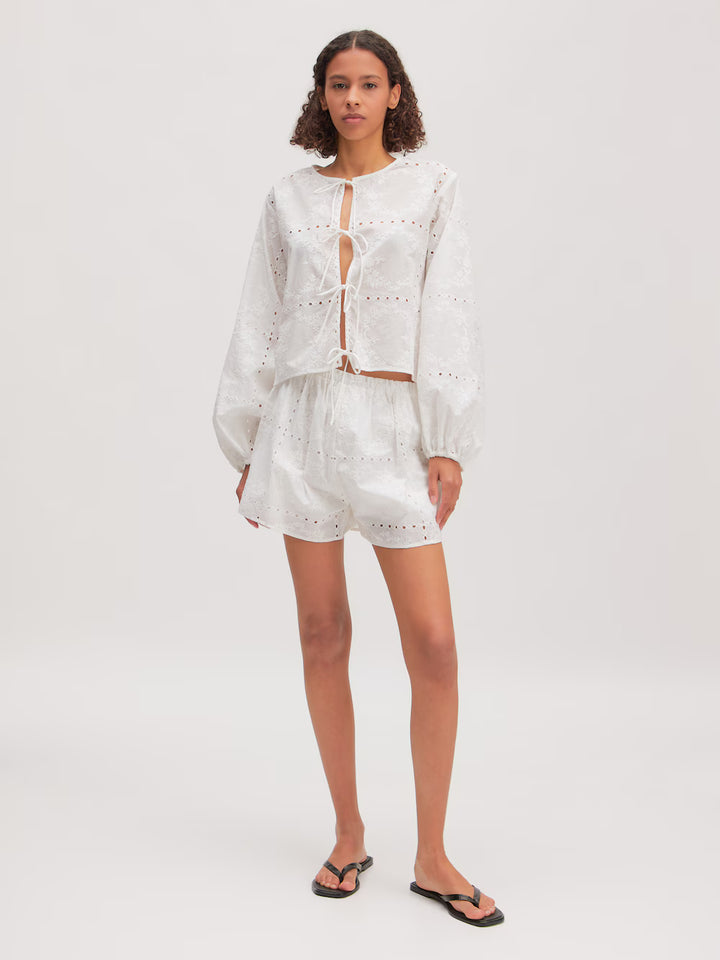 Shayan Shorts - Optic White